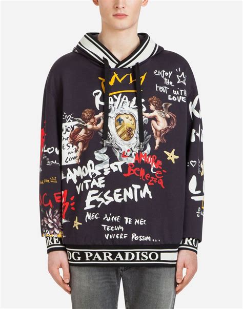 dolce gabbana angelshirt|Dolce & Gabbana sweatshirts men's.